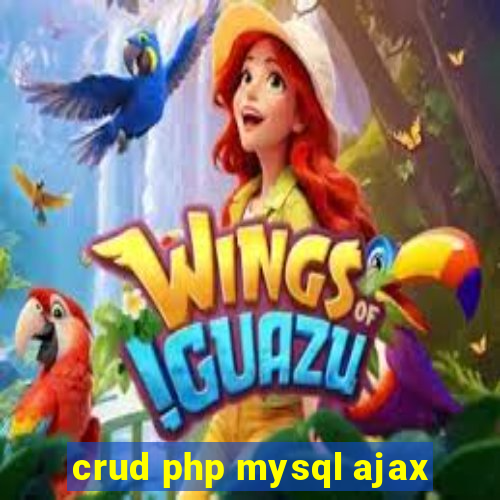 crud php mysql ajax